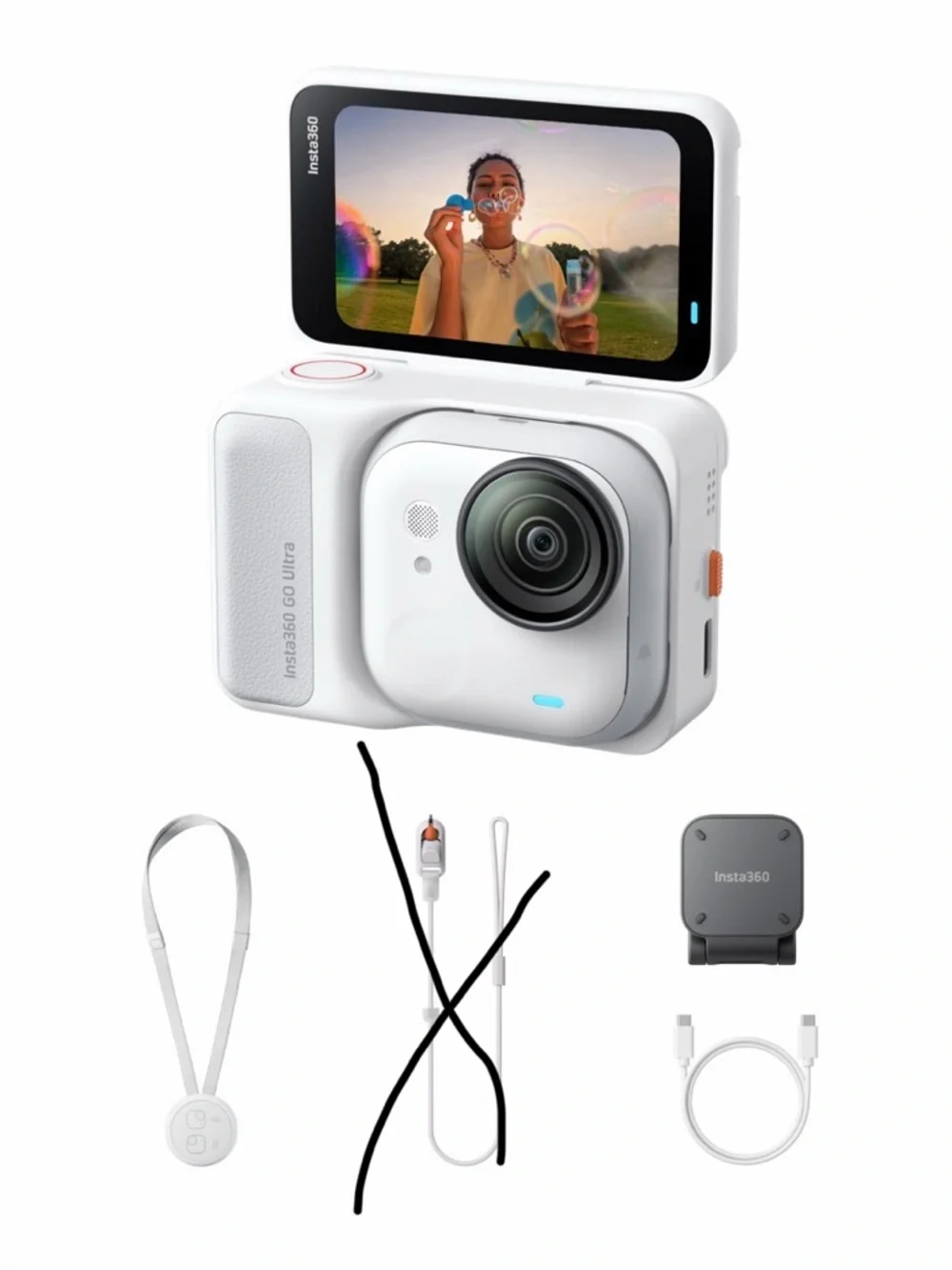 Insta360 Go Ultra White Action Camera